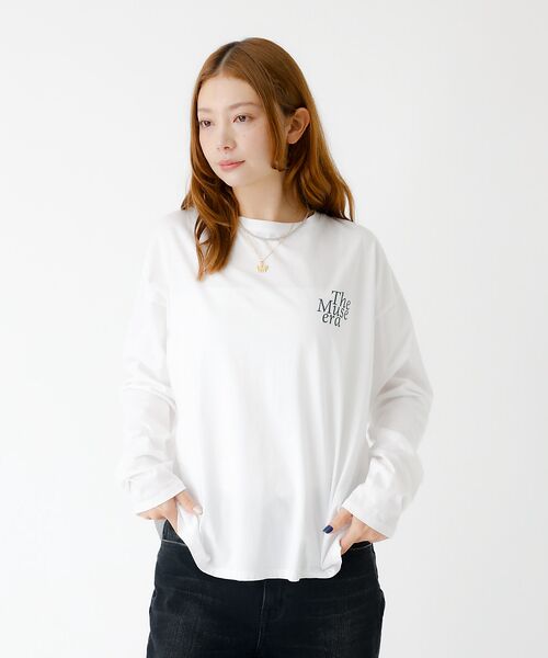 Rouge vif la cle / ルージュ・ヴィフ ラクレ Tシャツ | 【MICA&DEAL /マイカアンドディール】バックプリントロンT/カットソー/ | 詳細1