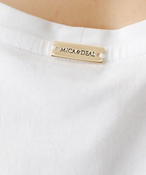 Rouge vif la cle / ルージュ・ヴィフ ラクレ Tシャツ | 【MICA&DEAL /マイカアンドディール】バックプリントロンT/カットソー/ | 詳細11