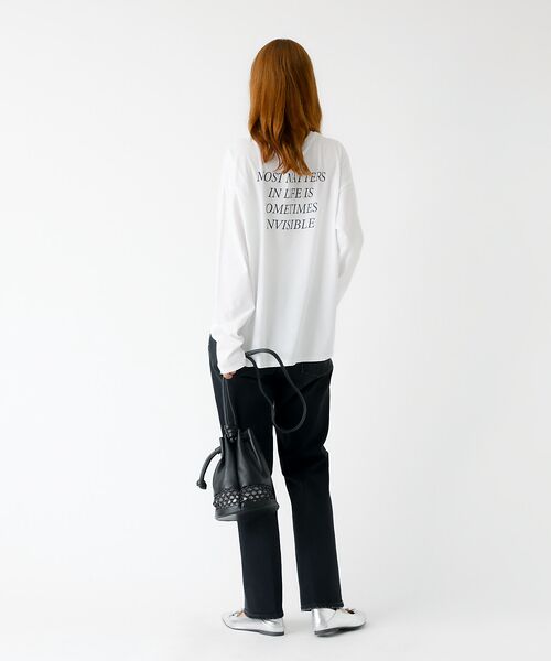 Rouge vif la cle / ルージュ・ヴィフ ラクレ Tシャツ | 【MICA&DEAL /マイカアンドディール】バックプリントロンT/カットソー/ | 詳細4