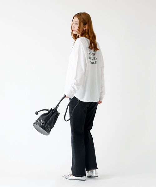 Rouge vif la cle / ルージュ・ヴィフ ラクレ Tシャツ | 【MICA&DEAL /マイカアンドディール】バックプリントロンT/カットソー/ | 詳細5