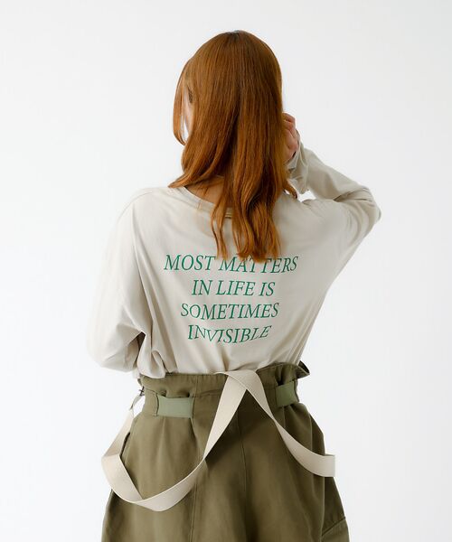 Rouge vif la cle / ルージュ・ヴィフ ラクレ Tシャツ | 【MICA&DEAL /マイカアンドディール】バックプリントロンT/カットソー/ | 詳細17