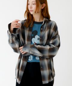 Rouge vif la cle / ルージュ・ヴィフ ラクレ シャツ・ブラウス | 【MICA&DEAL /マイカアンドディール】オンブレ 2WAYシャツ/チェック