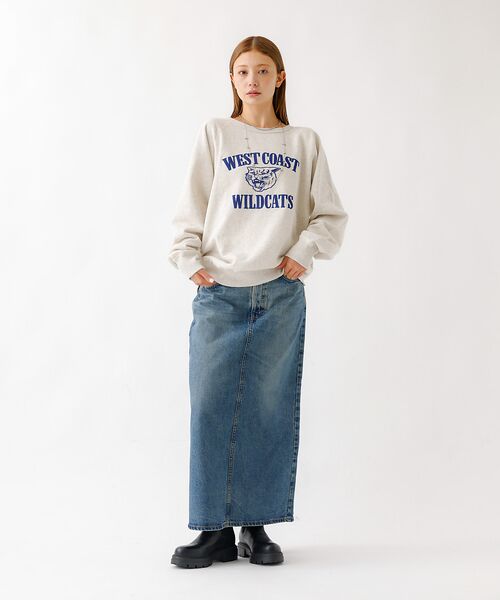 Rouge vif la cle / ルージュ・ヴィフ ラクレ スウェット | 【MIXTA/ミクスタ】ロゴスウェット/スウェット/ギフト/加工/ヴィンテージ感 | 詳細4