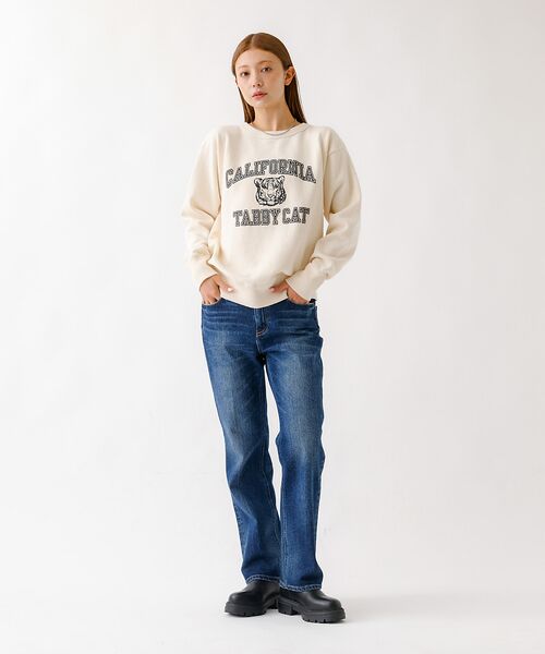 Rouge vif la cle / ルージュ・ヴィフ ラクレ スウェット | 【MIXTA/ミクスタ】ロゴスウェット/スウェット/ギフト/加工/ヴィンテージ感 | 詳細10