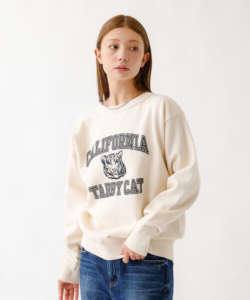 Rouge vif la cle / ルージュ・ヴィフ ラクレ スウェット | 【MIXTA/ミクスタ】ロゴスウェット/スウェット/ギフト/加工/ヴィンテージ感 | 詳細11