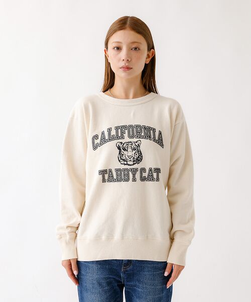 Rouge vif la cle / ルージュ・ヴィフ ラクレ スウェット | 【MIXTA/ミクスタ】ロゴスウェット/スウェット/ギフト/加工/ヴィンテージ感 | 詳細12