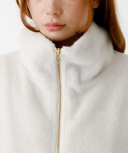 Rouge vif la cle / ルージュ・ヴィフ ラクレ ベスト | 【MICA&DEAL /マイカアンドディール】ファーベスト/ベスト/ファー/レイ | 詳細12