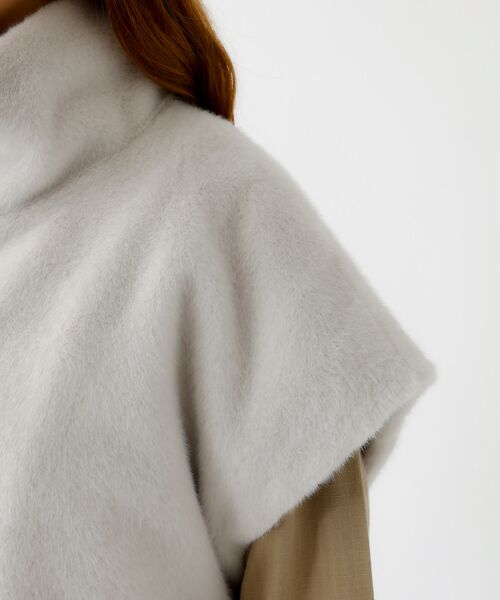 Rouge vif la cle / ルージュ・ヴィフ ラクレ ベスト | 【MICA&DEAL /マイカアンドディール】ファーベスト/ベスト/ファー/レイ | 詳細13