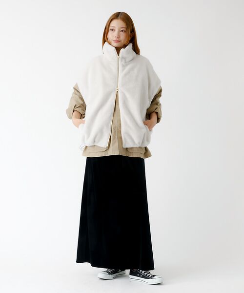 Rouge vif la cle / ルージュ・ヴィフ ラクレ ベスト | 【MICA&DEAL /マイカアンドディール】ファーベスト/ベスト/ファー/レイ | 詳細5