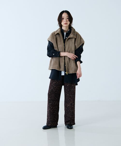 Rouge vif la cle / ルージュ・ヴィフ ラクレ ベスト | 【MICA&DEAL /マイカアンドディール】ファーベスト/ベスト/ファー/レイ | 詳細19