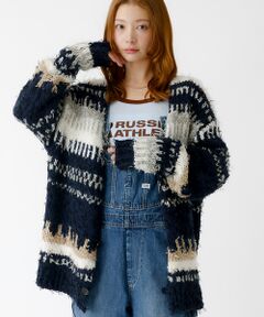 Rouge vif la cle / ルージュ・ヴィフ ラクレ ニット・セーター | 【JOHNBULL/ジョンブル】ファンシーカーディガン/ニット/カーディガン/フ