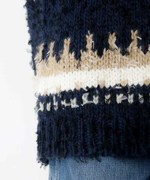 Rouge vif la cle / ルージュ・ヴィフ ラクレ ニット・セーター | 【JOHNBULL/ジョンブル】ファンシーカーディガン/ニット/カーディガン/フ | 詳細20