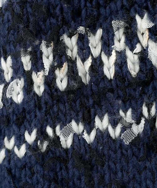 Rouge vif la cle / ルージュ・ヴィフ ラクレ ニット・セーター | 【JOHNBULL/ジョンブル】ファンシーカーディガン/ニット/カーディガン/フ | 詳細21