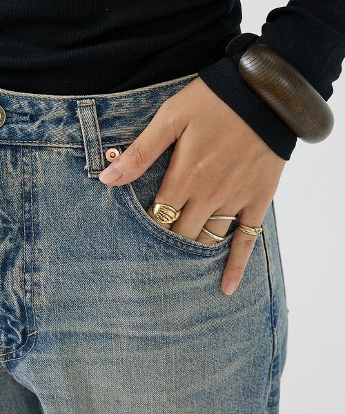 Rouge vif la cle / ルージュ・ヴィフ ラクレ デニムパンツ | 【SOMETHING/サムシング】SOMETHING ELSA ヴィンテージルー | 詳細12