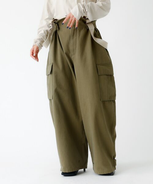 Rouge vif la cle / ルージュ・ヴィフ ラクレ パンツ | 【JOHNBULL/ジョンブル】MIL サロペット/サロペット/オーバーサイズ【 | 詳細8