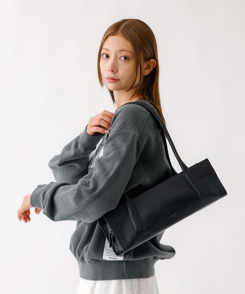 Rouge vif la cle / ルージュ・ヴィフ ラクレ トートバッグ | 【YArKA/ヤーカ】イーストウエストバッグ / 横長ショルダーバッグ / レア | 詳細1