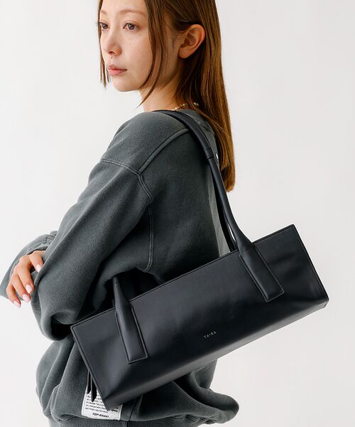 Rouge vif la cle / ルージュ・ヴィフ ラクレ トートバッグ | 【YArKA/ヤーカ】イーストウエストバッグ / 横長ショルダーバッグ / レア | 詳細4