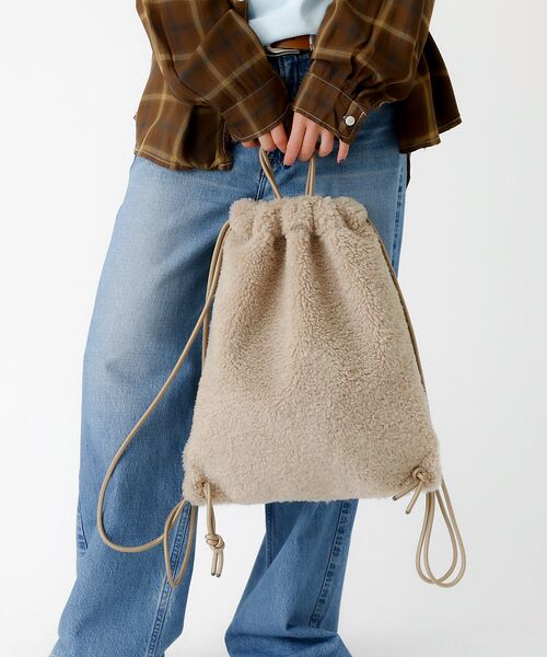 Rouge vif la cle / ルージュ・ヴィフ ラクレ リュック・バックパック | 【MASTER & COマスターアンドコー】2WAYボアナップザック/バッグ/ナ | 詳細3