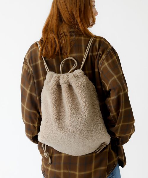 Rouge vif la cle / ルージュ・ヴィフ ラクレ リュック・バックパック | 【MASTER & COマスターアンドコー】2WAYボアナップザック/バッグ/ナ | 詳細4