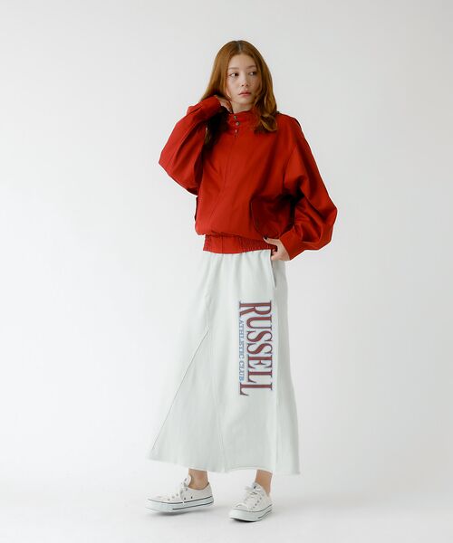 Rouge vif la cle / ルージュ・ヴィフ ラクレ ロング・マキシ丈スカート | 【RUSSELL ATHLETIC/ラッセル アスレチック】Wmns Brush | 詳細1