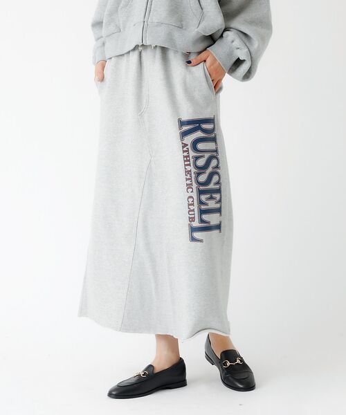 Rouge vif la cle / ルージュ・ヴィフ ラクレ ロング・マキシ丈スカート | 【RUSSELL ATHLETIC/ラッセル アスレチック】Wmns Brush | 詳細22