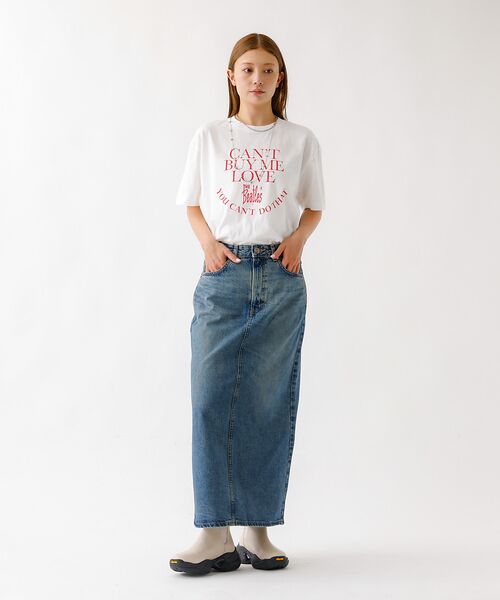 Rouge vif la cle / ルージュ・ヴィフ ラクレ ロング・マキシ丈スカート | 【SOMETHING/サムシング】VINTAGE LG スカート/デニム/ロング | 詳細2