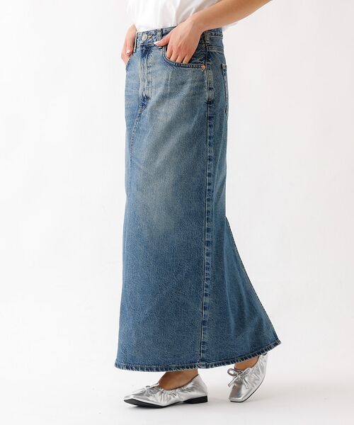 Rouge vif la cle / ルージュ・ヴィフ ラクレ ロング・マキシ丈スカート | 【SOMETHING/サムシング】VINTAGE LG スカート/デニム/ロング | 詳細9