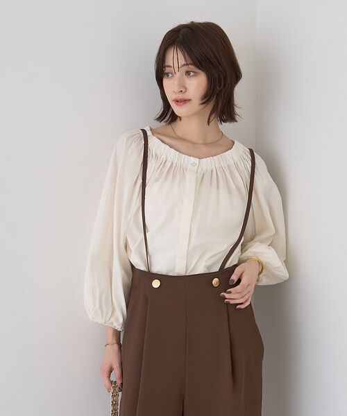 Rouge vif la cle / ルージュ・ヴィフ ラクレ シャツ・ブラウス | ローンオフショルブラウス | 詳細4