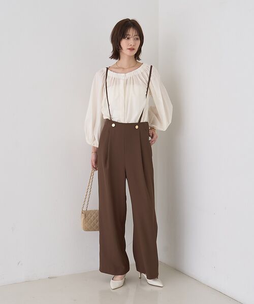 Rouge vif la cle / ルージュ・ヴィフ ラクレ シャツ・ブラウス | ローンオフショルブラウス | 詳細6