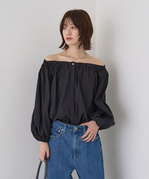 Rouge vif la cle / ルージュ・ヴィフ ラクレ シャツ・ブラウス | ローンオフショルブラウス | 詳細12