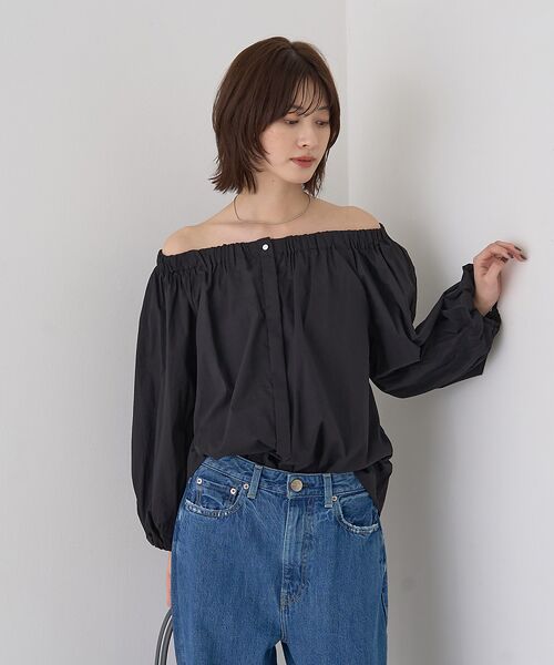 Rouge vif la cle / ルージュ・ヴィフ ラクレ シャツ・ブラウス | ローンオフショルブラウス | 詳細13