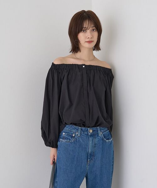 Rouge vif la cle / ルージュ・ヴィフ ラクレ シャツ・ブラウス | ローンオフショルブラウス | 詳細14