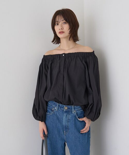 Rouge vif la cle / ルージュ・ヴィフ ラクレ シャツ・ブラウス | ローンオフショルブラウス | 詳細15