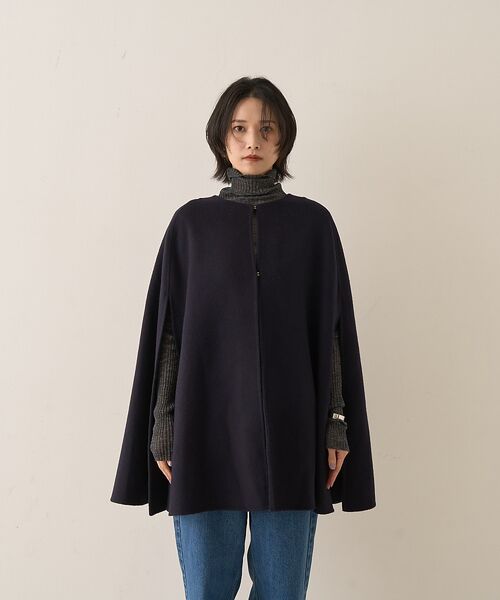 Rouge vif la cle / ルージュ・ヴィフ ラクレ アウター | 【ウールSuper110’s】リバーマントコート | 詳細11