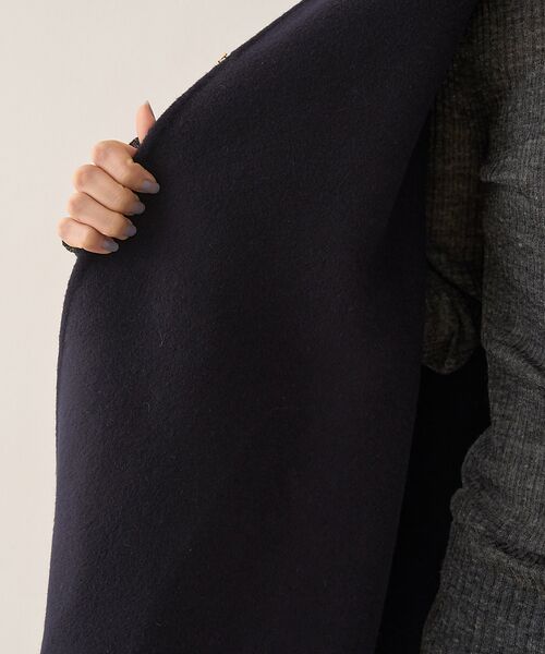Rouge vif la cle / ルージュ・ヴィフ ラクレ アウター | 【ウールSuper110’s】リバーマントコート | 詳細16