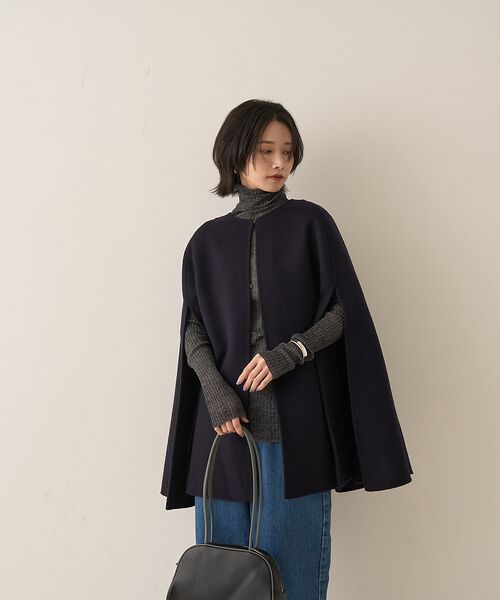 Rouge vif la cle / ルージュ・ヴィフ ラクレ アウター | 【ウールSuper110’s】リバーマントコート | 詳細2