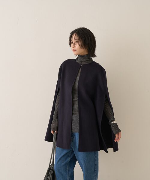 Rouge vif la cle / ルージュ・ヴィフ ラクレ アウター | 【ウールSuper110’s】リバーマントコート | 詳細3