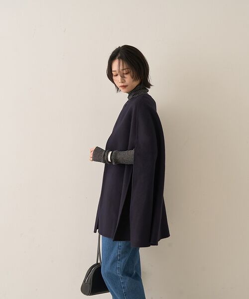 Rouge vif la cle / ルージュ・ヴィフ ラクレ アウター | 【ウールSuper110’s】リバーマントコート | 詳細5