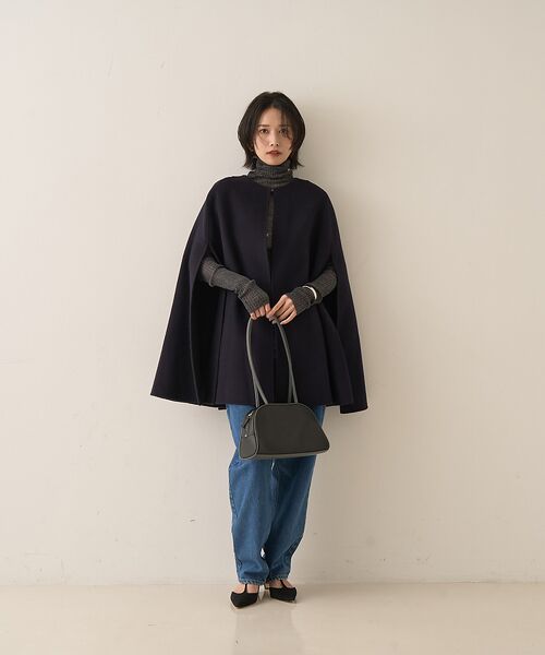 Rouge vif la cle / ルージュ・ヴィフ ラクレ アウター | 【ウールSuper110’s】リバーマントコート | 詳細7