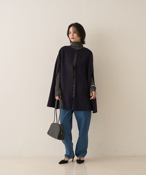 Rouge vif la cle / ルージュ・ヴィフ ラクレ アウター | 【ウールSuper110’s】リバーマントコート | 詳細8