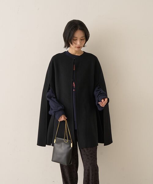 Rouge vif la cle / ルージュ・ヴィフ ラクレ アウター | 【ウールSuper110’s】リバーマントコート | 詳細19