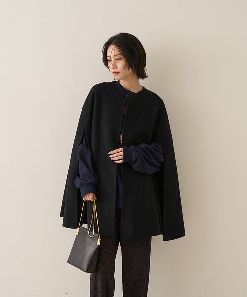 Rouge vif la cle / ルージュ・ヴィフ ラクレ アウター | 【ウールSuper110’s】リバーマントコート | 詳細20