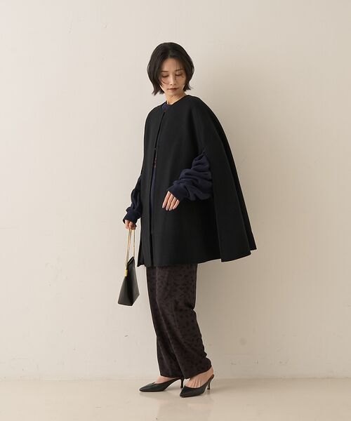 Rouge vif la cle / ルージュ・ヴィフ ラクレ アウター | 【ウールSuper110’s】リバーマントコート | 詳細25