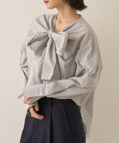 Rouge vif la cle / ルージュ・ヴィフ ラクレ シャツ・ブラウス | コットンチェックリボンブラウス