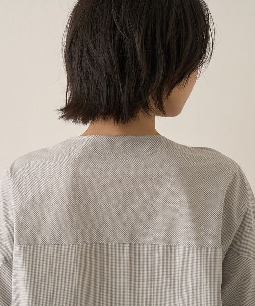 Rouge vif la cle / ルージュ・ヴィフ ラクレ シャツ・ブラウス | コットンチェックリボンブラウス | 詳細11