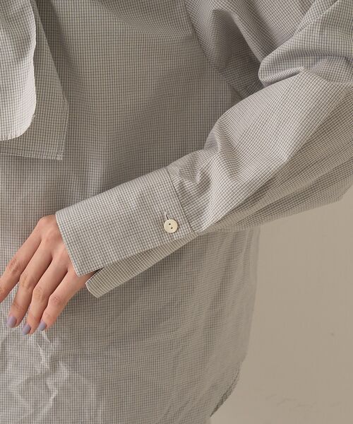 Rouge vif la cle / ルージュ・ヴィフ ラクレ シャツ・ブラウス | コットンチェックリボンブラウス | 詳細14