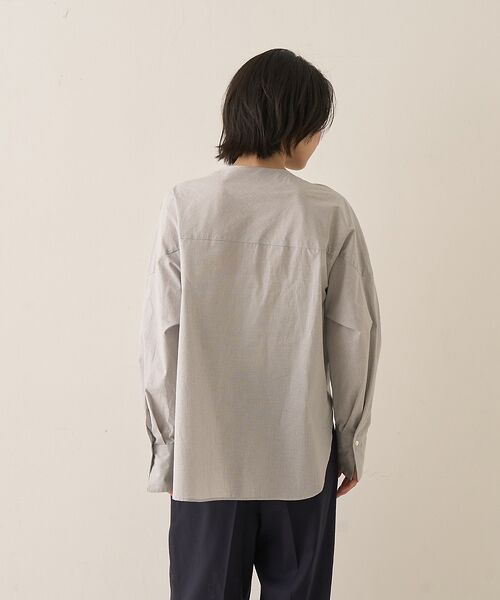 Rouge vif la cle / ルージュ・ヴィフ ラクレ シャツ・ブラウス | コットンチェックリボンブラウス | 詳細5