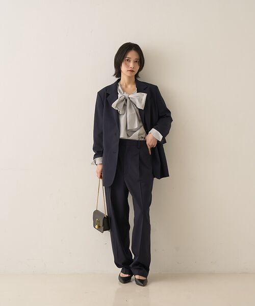 Rouge vif la cle / ルージュ・ヴィフ ラクレ シャツ・ブラウス | コットンチェックリボンブラウス | 詳細6