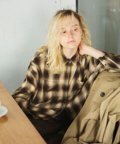 Rouge vif la cle / ルージュ・ヴィフ ラクレ シャツ・ブラウス | オンブレーチェックシャツ