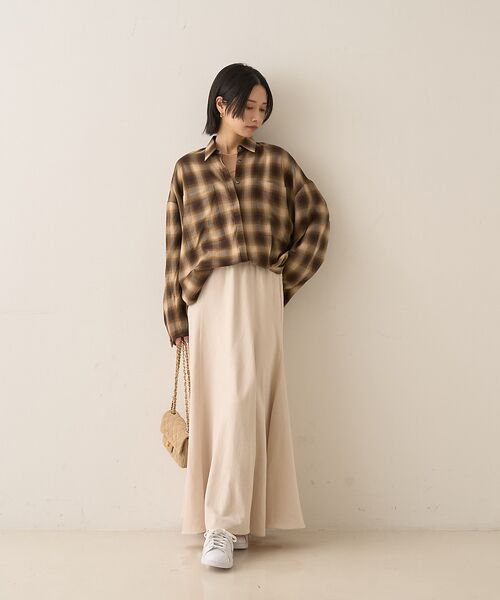 Rouge vif la cle / ルージュ・ヴィフ ラクレ シャツ・ブラウス | オンブレーチェックシャツ | 詳細8